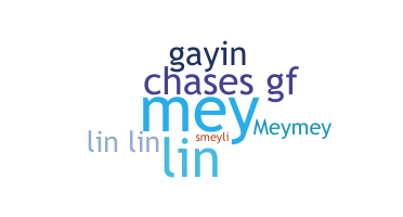 Apelido - Meylin