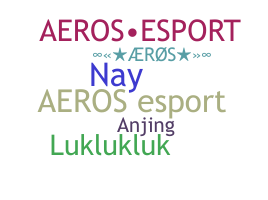 Apelido - Aeros