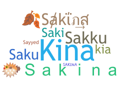 Apelido - Sakina