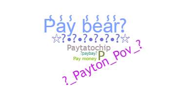 Apelido - Payton
