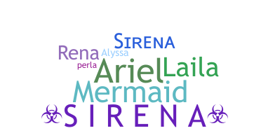 Apelido - Sirena