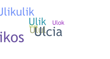 Apelido - Ula