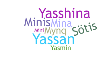 Apelido - Yasmina