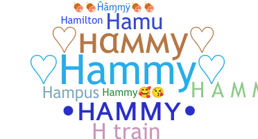 Apelido - Hammy