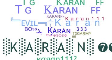 Apelido - Karan111