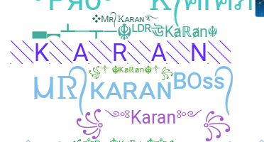 Apelido - Karan