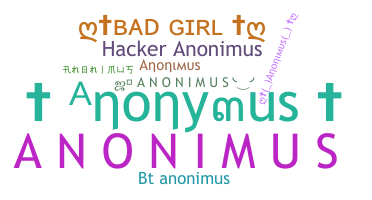 Apelido - Anonimus