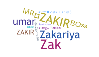 Apelido - Zakir