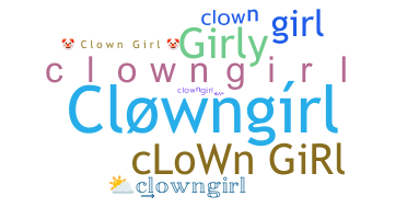 Apelido - clowngirl