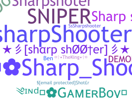 Apelido - sharpshooter