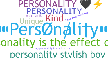 Apelido - Personality