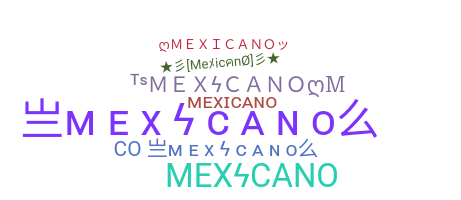 Apelido - Mexicano