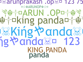 Apelido - KingPanda