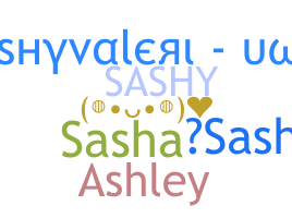 Apelido - Sashy