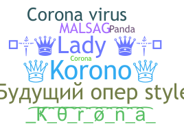 Apelido - Korona