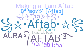 Apelido - Aftab