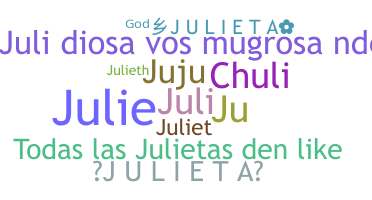 Apelido - Julieta