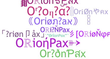 Apelido - OrionPax