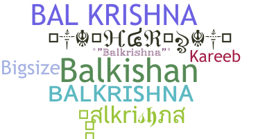 Apelido - Balkrishna