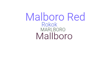 Apelido - malboro