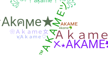 Apelido - Akame