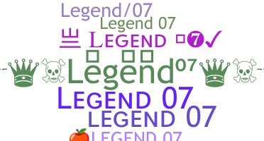 Apelido - Legend07