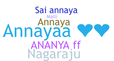 Apelido - Annayaa
