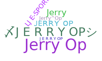 Apelido - JerryOP