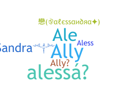 Apelido - Alessandra