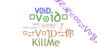 Apelido - void