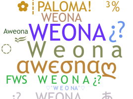 Apelido - Weona
