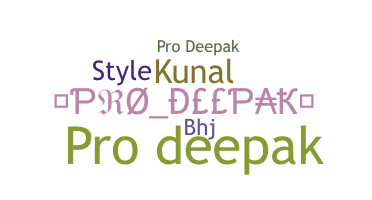 Apelido - proDeepak