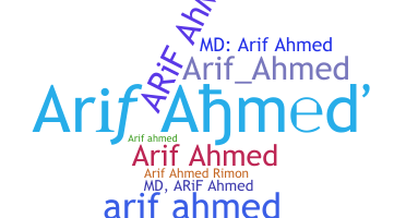 Apelido - Arifahmed