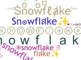 Apelido - Snowflake