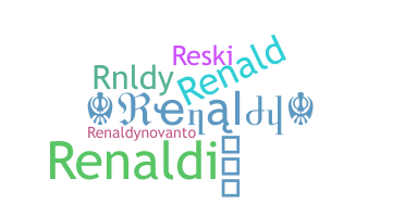 Apelido - Renaldy