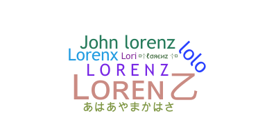 Apelido - Lorenz