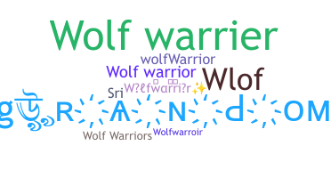 Apelido - wolfwarrior
