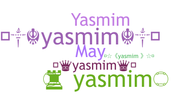Apelido - Yasmim