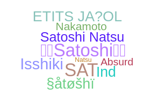 Apelido - Satoshi