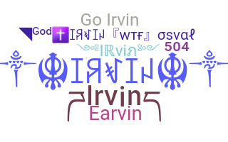 Apelido - Irvin