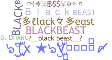 Apelido - Blackbeast