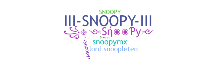 Apelido - Snoopy