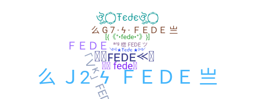 Apelido - Fede