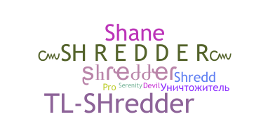 Apelido - Shredder