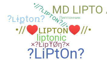 Apelido - Lipton