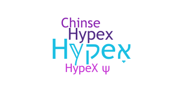 Apelido - hypex