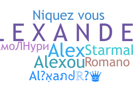 Apelido - Alexandre