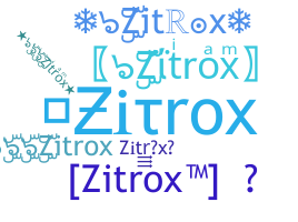 Apelido - Zitrox