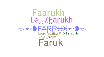 Apelido - Farrukh