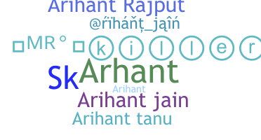 Apelido - Arihanth